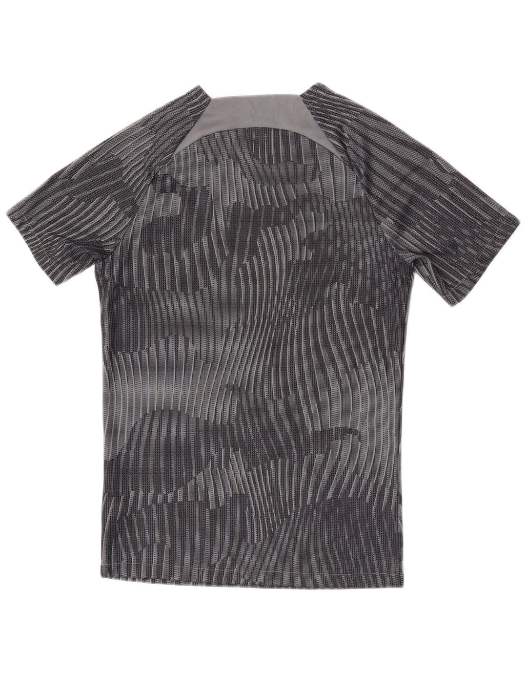 Tricou grafic Nike Dri Fit pentru bărbați Top mic, gri, camuflaj, poliester