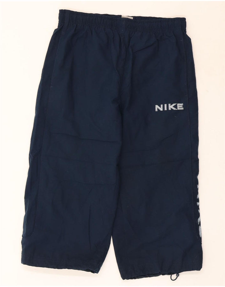 Pantaloni scurti sport NIKE Graphic Bermuda pentru bărbați, poliester mici, albastru