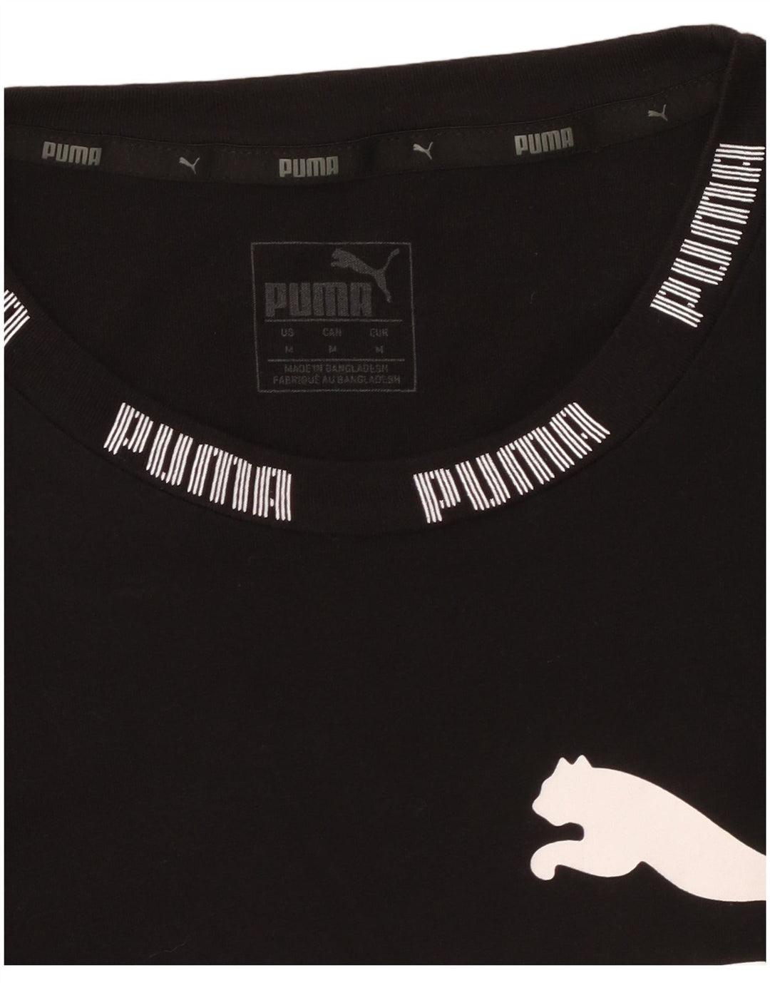Tricou grafic PUMA pentru femei Top UK 14 Medium Black