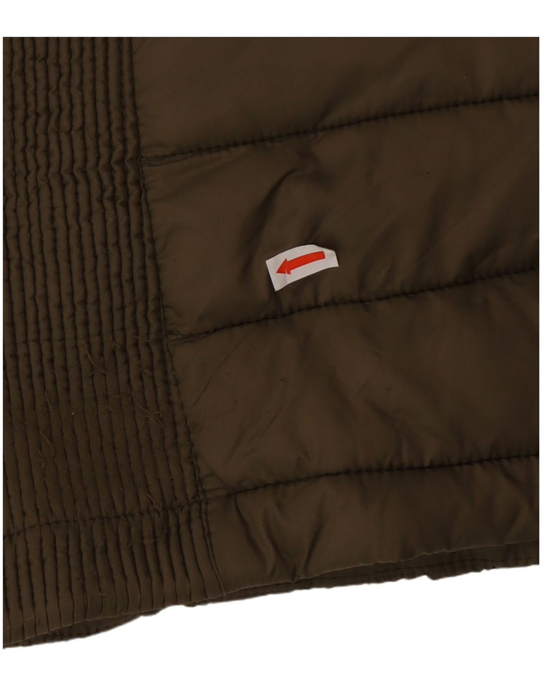 Jachetă căptușită cu glugă Superdry pentru femei UK 14 mare nailon verde