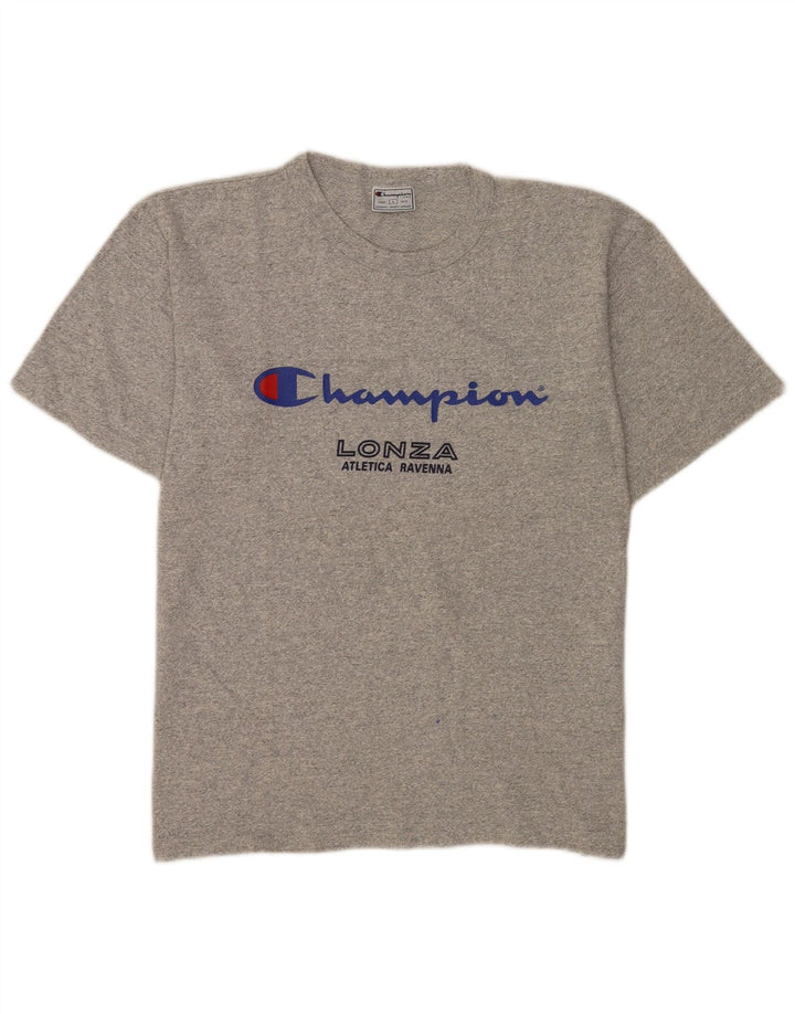 Tricou grafic pentru bărbați Champion Top mare, gri, pete