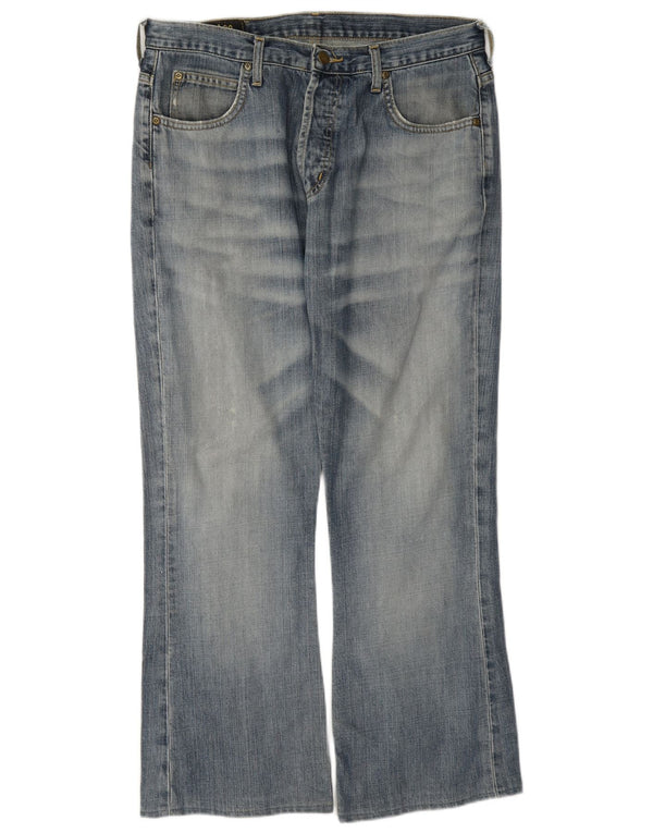 Blugi pentru bărbați Lee Denver Bootcut W34 L29, bumbac albastru