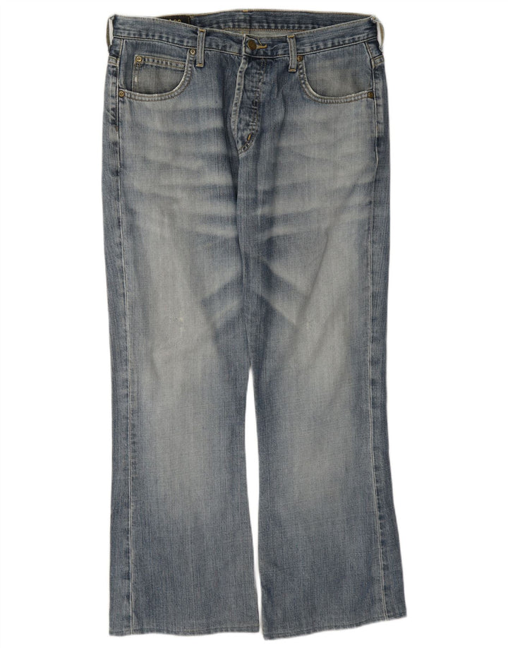 Blugi pentru bărbați Lee Denver Bootcut W34 L29, bumbac albastru