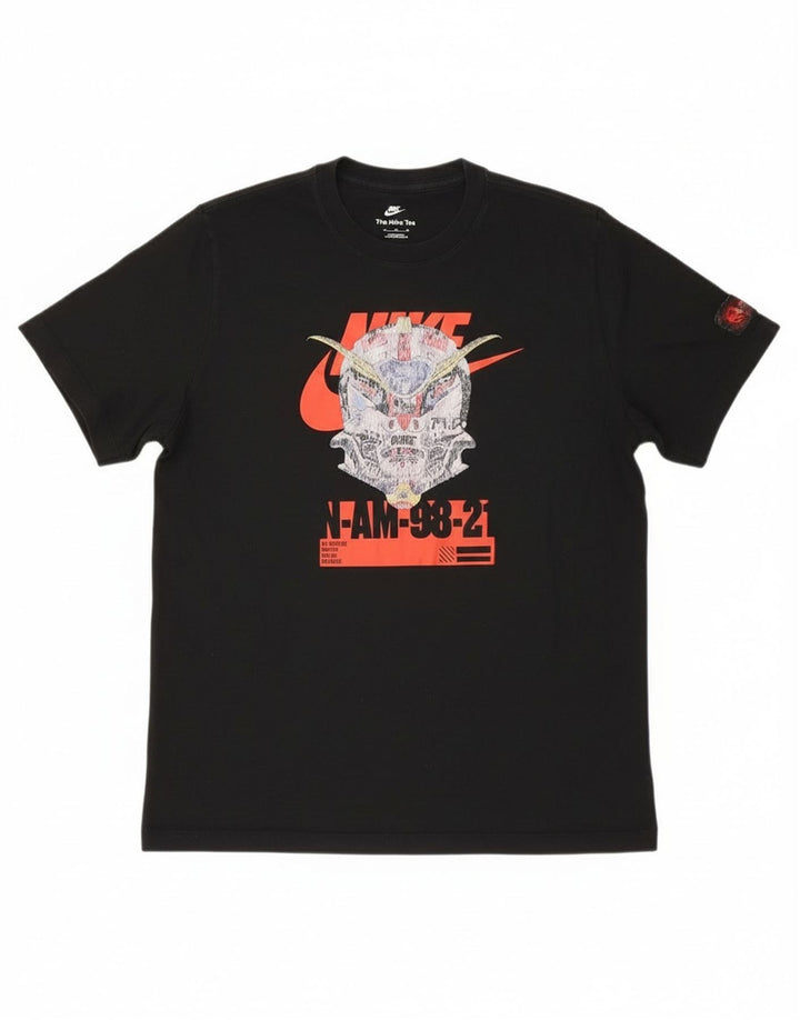 Tricou grafic Nike pentru bărbați Top XL bumbac negru