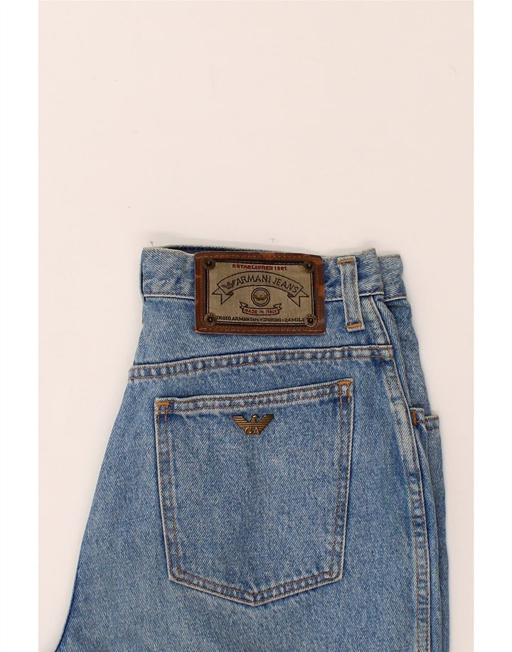 ARMANI Womens Tapered Jeans W34 L30  Blue Cotton Vintage Armani and Second-Hand Armani from Messina Hembry 