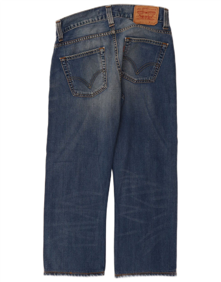 Blugi drepti Levi's 506 Standard Fit W30 L24 Albastru