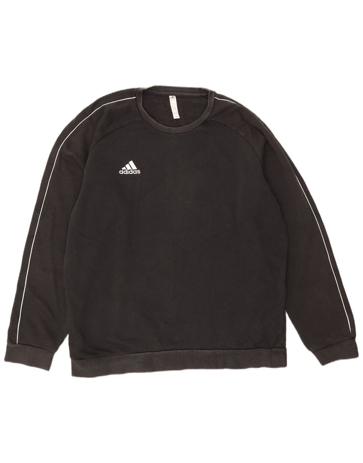 Hanorac pentru bărbați Adidas Jumper XL bumbac negru
