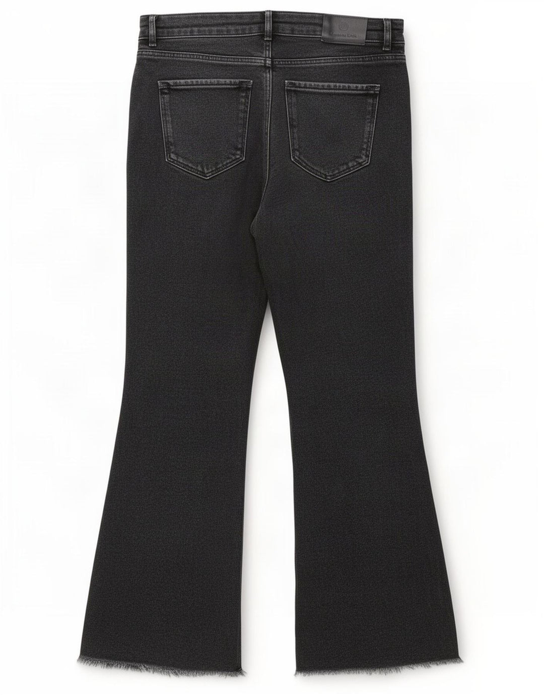 Blugi evazați pentru femei Massimo Dutti EU 36 XS W26 L26 bumbac negru