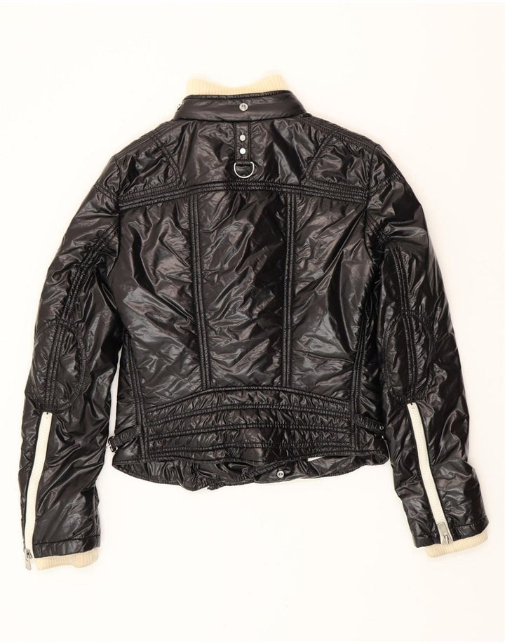 Jachetă căptușită pentru femei MONTECORE IT 42 Medium Black Poliamidă