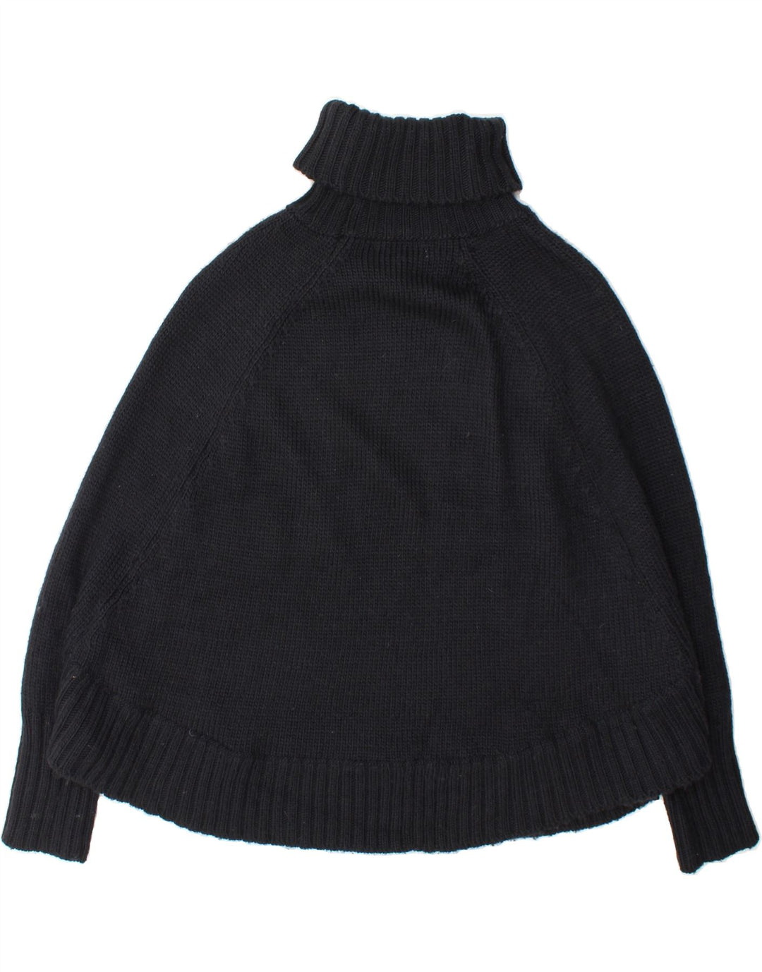 MICHAEL KORS Womens Batwing Roll Neck Jumper Sweater UK 10 Small Black Vintage Michael Kors and Second-Hand Michael Kors from Messina Hembry 