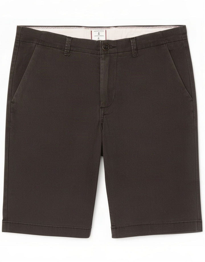 Jack & Jones Mens Chino Shorts Medium W34 Gri Bumbac