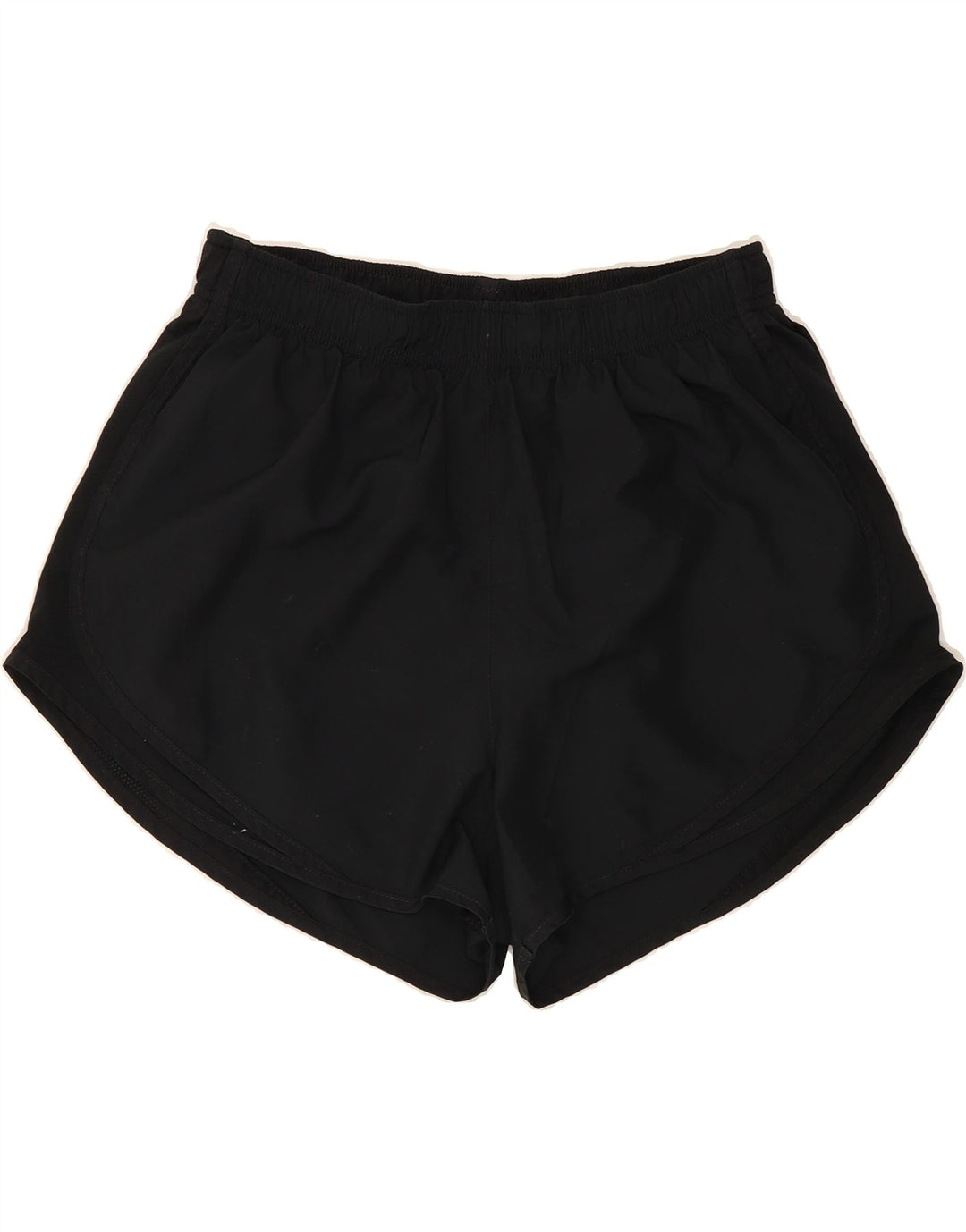 NIKE Womens Dri Fit Sport Shorts UK 14 Large  Black Polyester Vintage Nike and Second-Hand Nike from Messina Hembry 