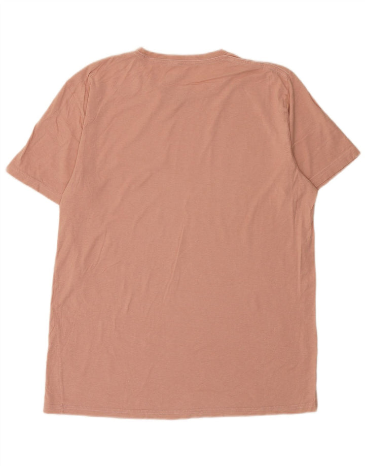 Tricou pentru bărbați Volcom Top mare bumbac roz
