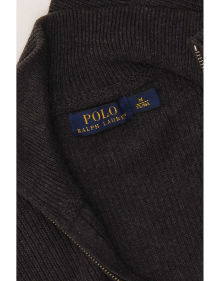 Pulover cardigan Polo Ralph Lauren pentru bărbați, gri mediu