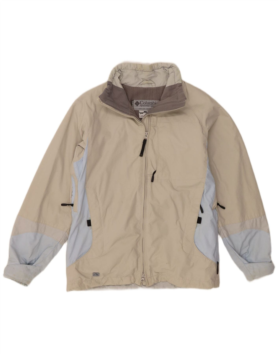 Jachetă de vânt pentru bărbați Columbia UK 36 Mic Bej Poliamidă color bloc