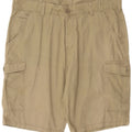Pantaloni scurți cargo pentru bărbați Mountain Warehouse W36, bumbac mare, bej
