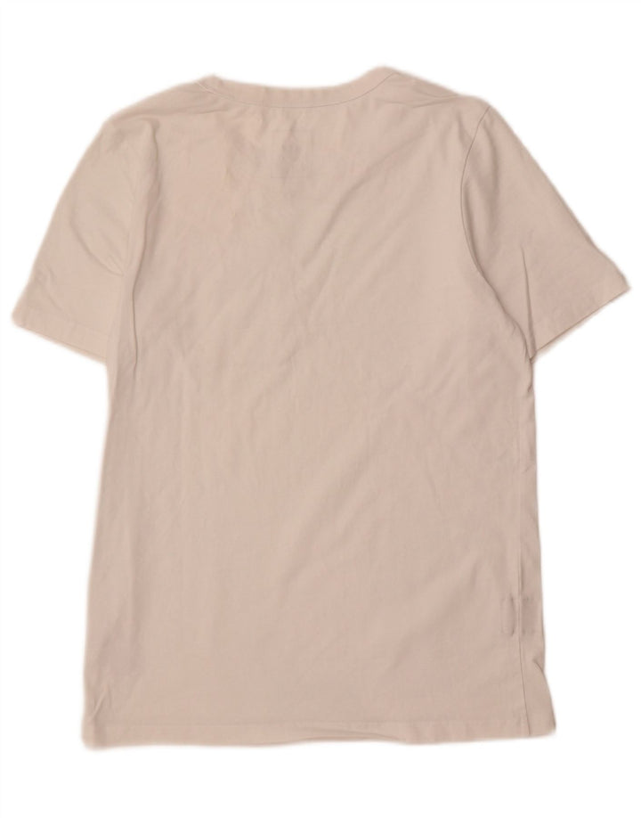 ADIDAS Mens T-Shirt Top Small White Cotton
