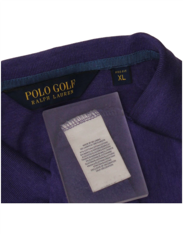 POLO RALPH LAUREN Tricou polo pentru bărbați XL Bumbac violet