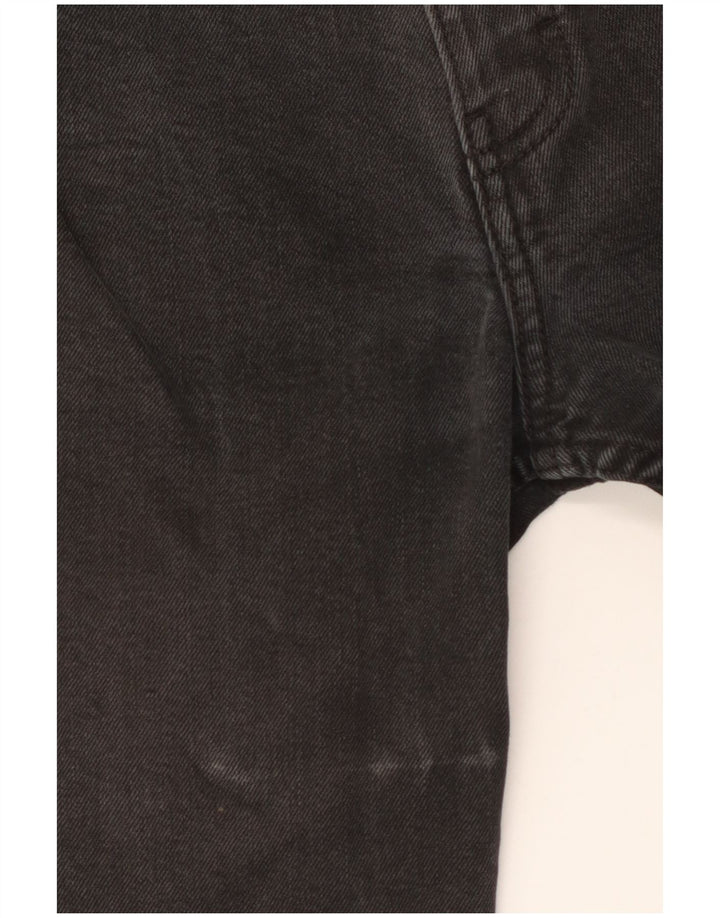 Marks & Spencer Mens Straight Jeans W36 L27 Black Cotton