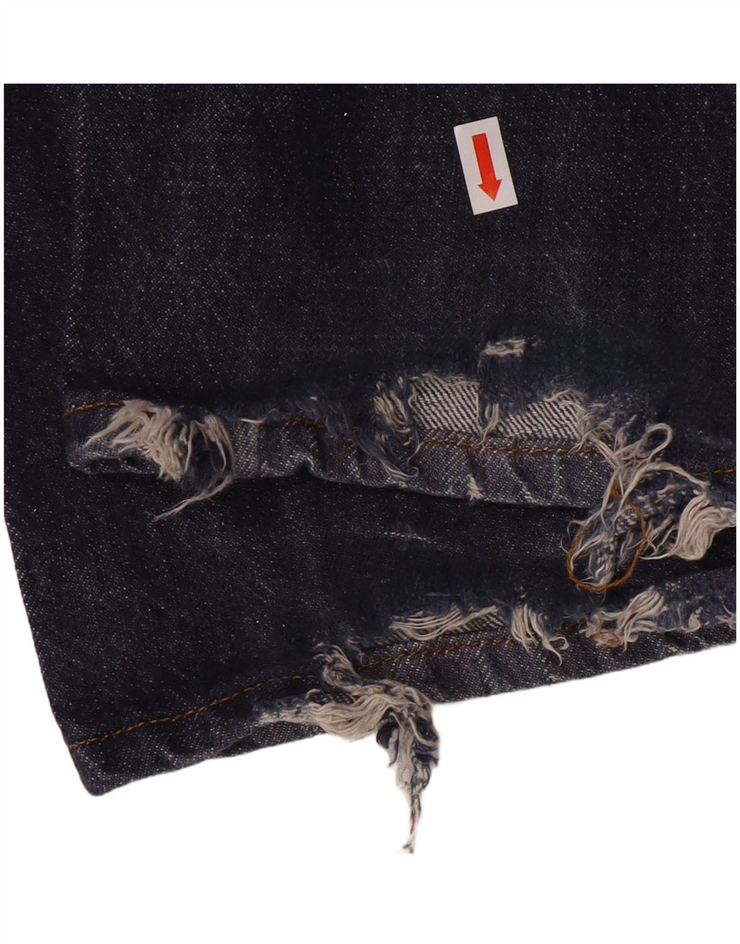 Blugi drepti pentru bărbați LEVI'S 501 W34 L30 bumbac bleumarin