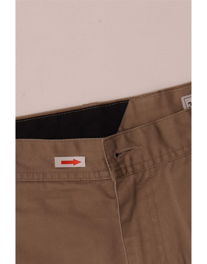 Pantaloni scurți chino pentru bărbați Volcom, mari W36, poliester bej