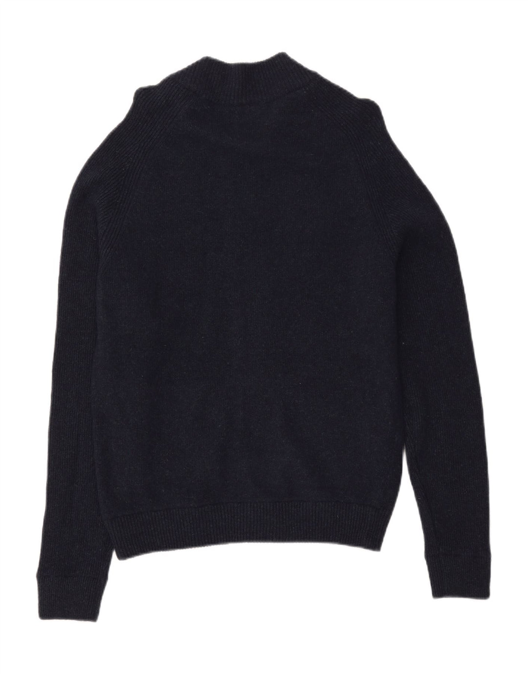 Pulover cardigan pentru bărbați Marks & Spencer, lână de miel bleumarin mediu