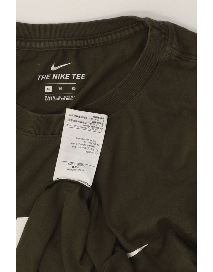 Tricou grafic pentru bărbați Nike Top XL Bumbac verde