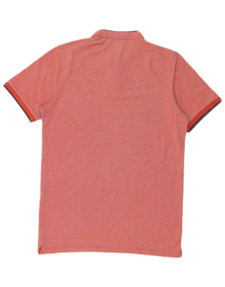 Tricou polo Jack & Jones pentru bărbați din bumbac roșu mic