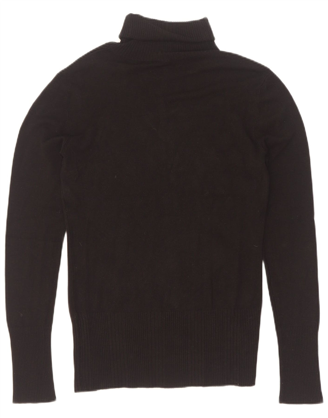 Pulover pentru femei Guess cu gât rulat cu grafică UK 12 Medium Negru