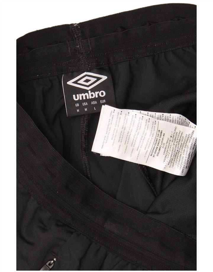 Pantaloni de trening Umbro Brentford FC Cargo pentru bărbați, poliester mediu negru