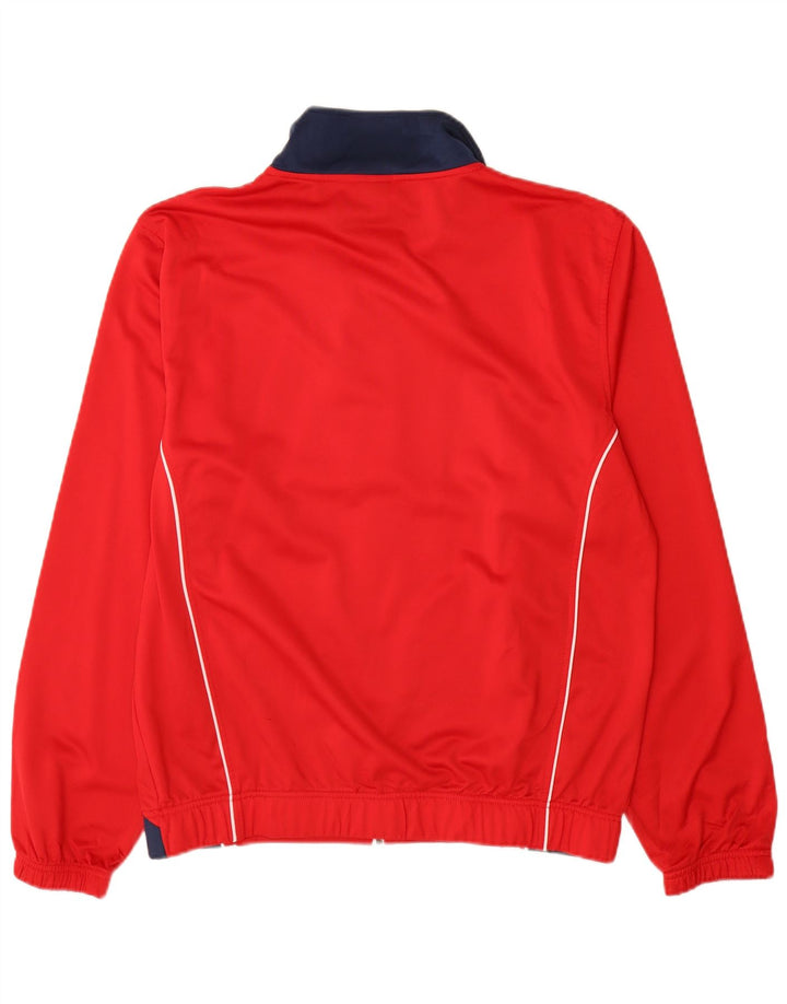 Jachetă de trening pentru bărbați Asics, XL, roșu, bloc de culoare