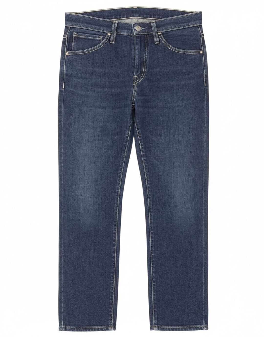 Blugi drepti pentru femei Levi's L29 L28 Bumbac bleumarin