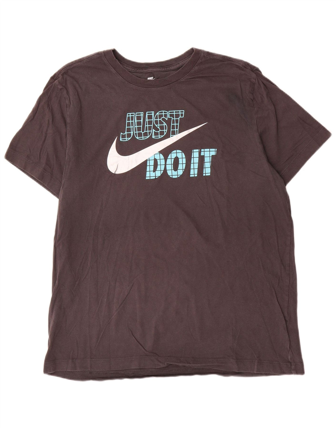 Tricou grafic Nike pentru bărbați Top mare din bumbac gri