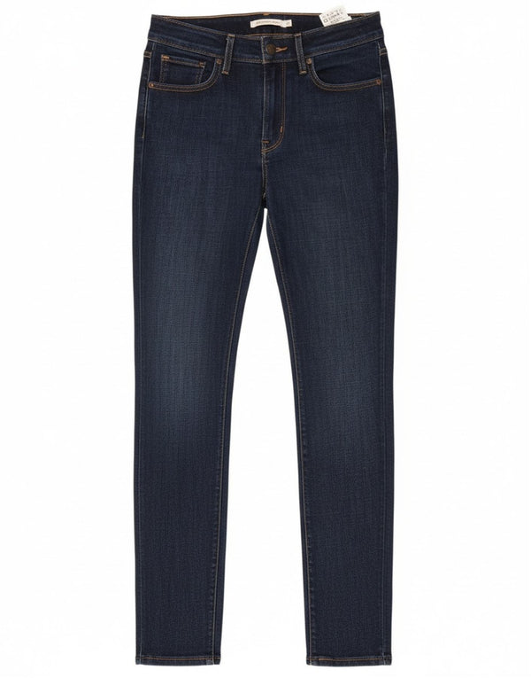 Blugi skinny cu talie mare 721 Levi's pentru femei W27 L32 bumbac bleumarin