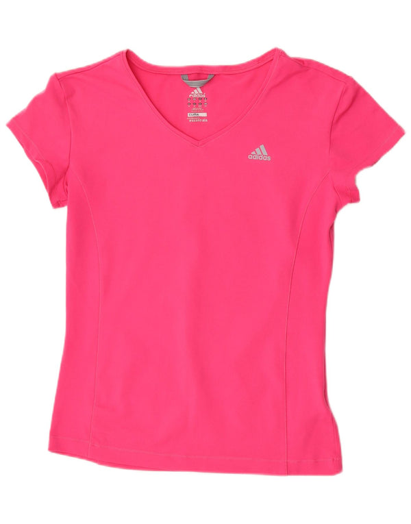 Tricou Adidas pentru femei Clima 365 Top UK 18 XL roz poliester