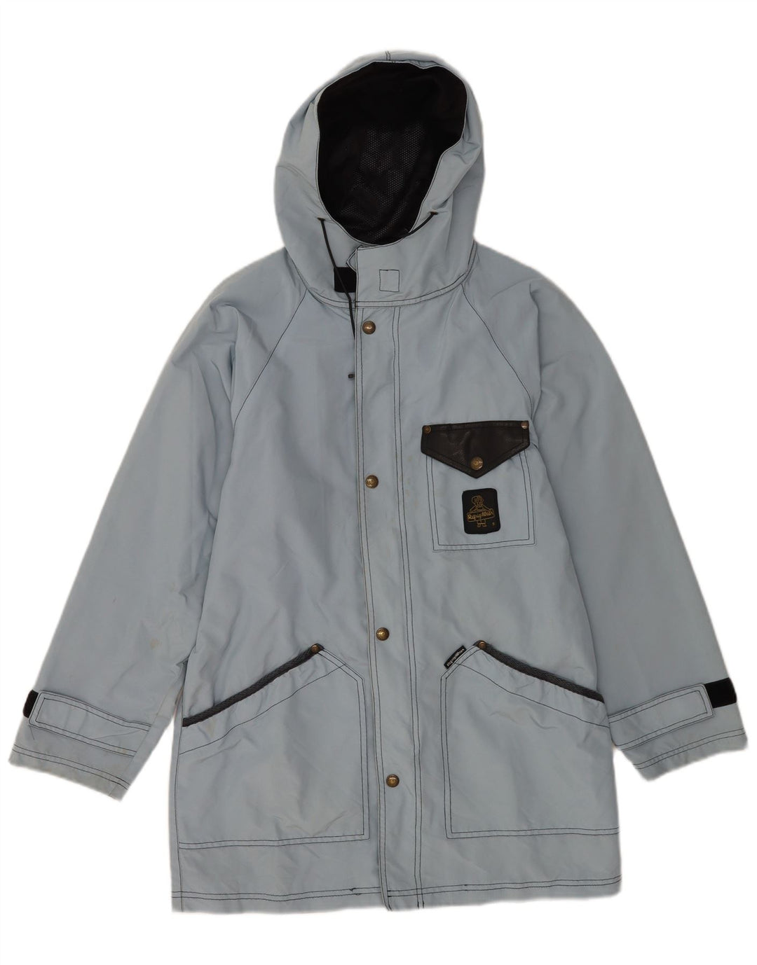 Jachetă de vânt pentru bărbați cu glugă REFRIGWEAR UK 34 XS Albastru Poliamidă