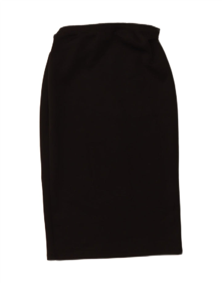 MOSSIMO Womens Midi Skirt Small W28  Black Polyester Vintage Mossimo and Second-Hand Mossimo from Messina Hembry 
