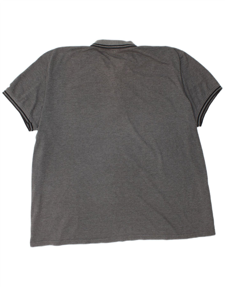 Cămașă polo pentru bărbați KAPPA 6XL poliester gri