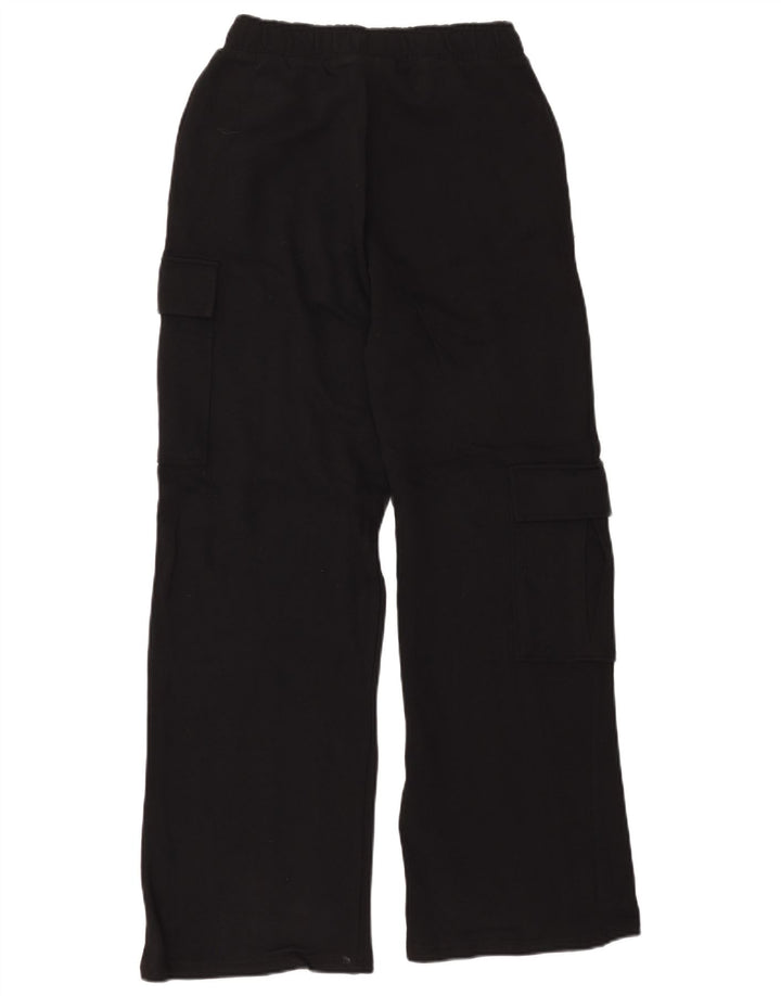 Pantaloni de trening cargo pentru femei Zara UK 10 Bumbac negru mic