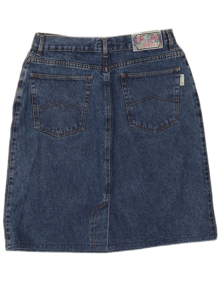 Fusta Denim Casucci W30 Bumbac Albastru Mediu