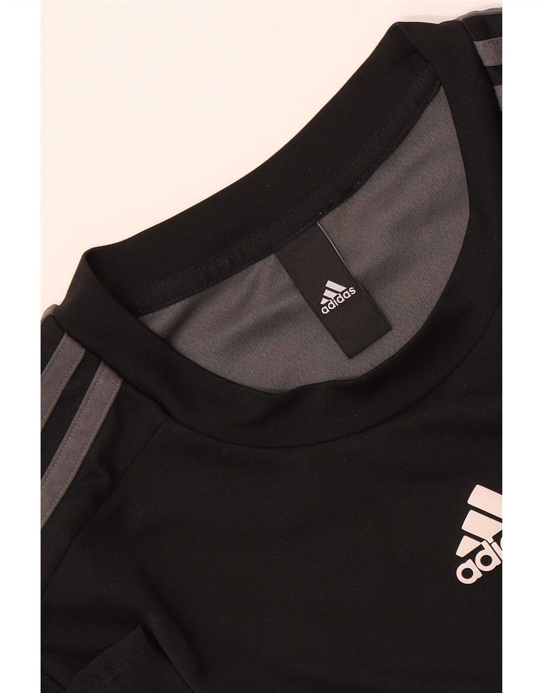 Tricou pentru bărbați Adidas Top Mediu Negru Colorblock