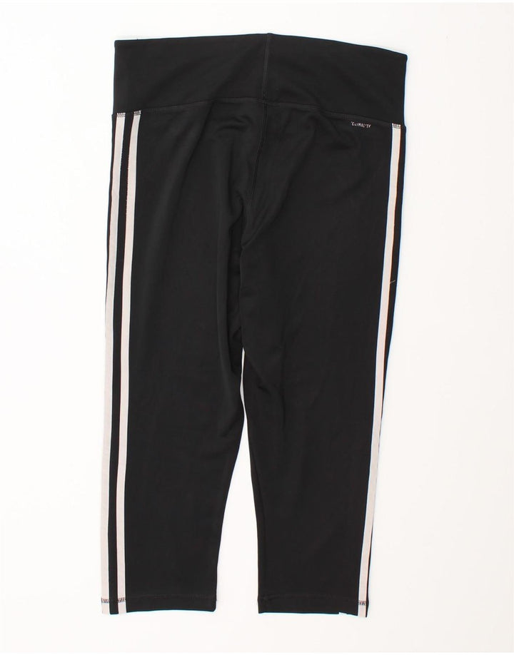 Leggings Adidas Climalite Capri pentru femei UK 12/14 Poliester mediu negru