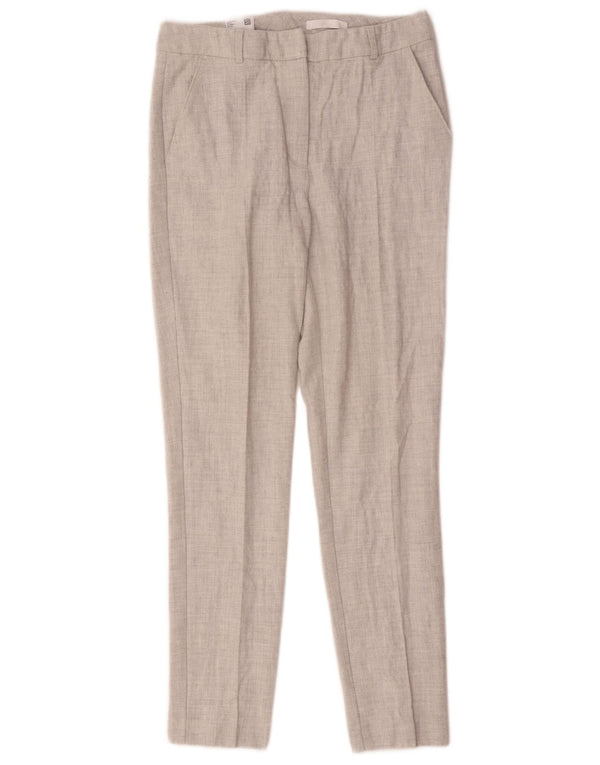 Hugo Boss Pantaloni slim pentru femei UK 8 Small W28 L29 Gri