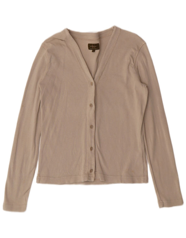 Bluză Crop Top pentru femei Calvin Klein UK 14, mare, bej, bumbac