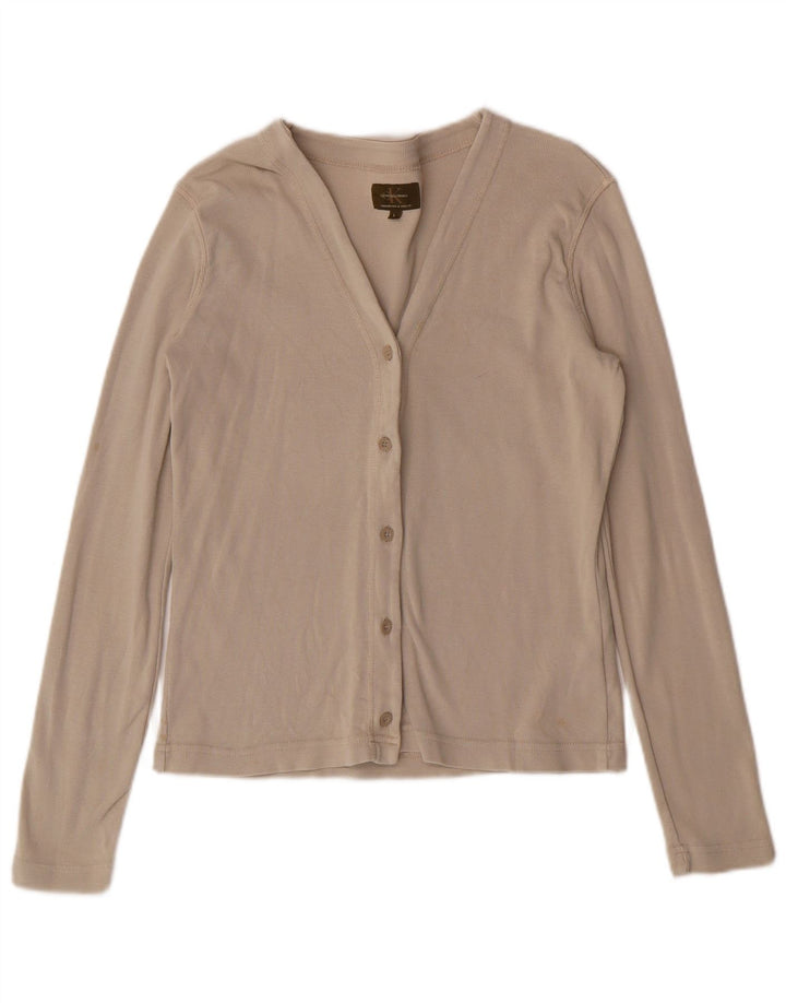 Bluză Crop Top pentru femei Calvin Klein UK 14, mare, bej, bumbac