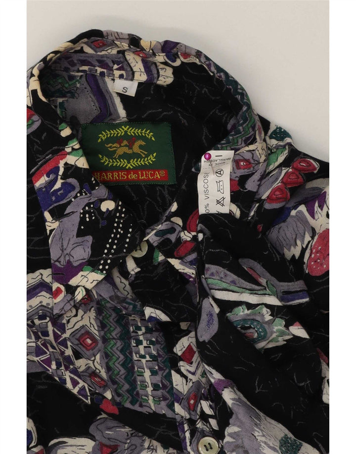 Cămașă pentru bărbați cu model abstract HARRIS de LUCA, mică, multicoloră, viscoză