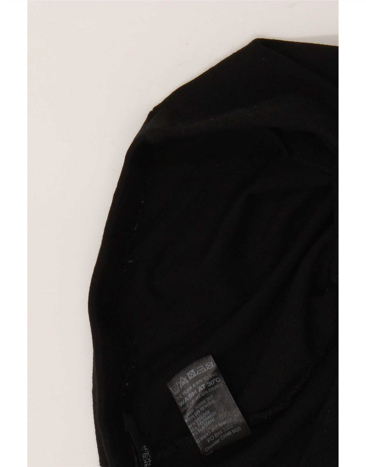 Leggings crop pentru femei Marks & Spencer UK 12 Medium Black Viscose