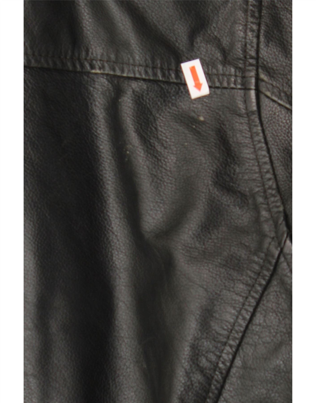 BEN SHERMAN Jachetă de piele pentru bărbați UK 40, mare, neagră