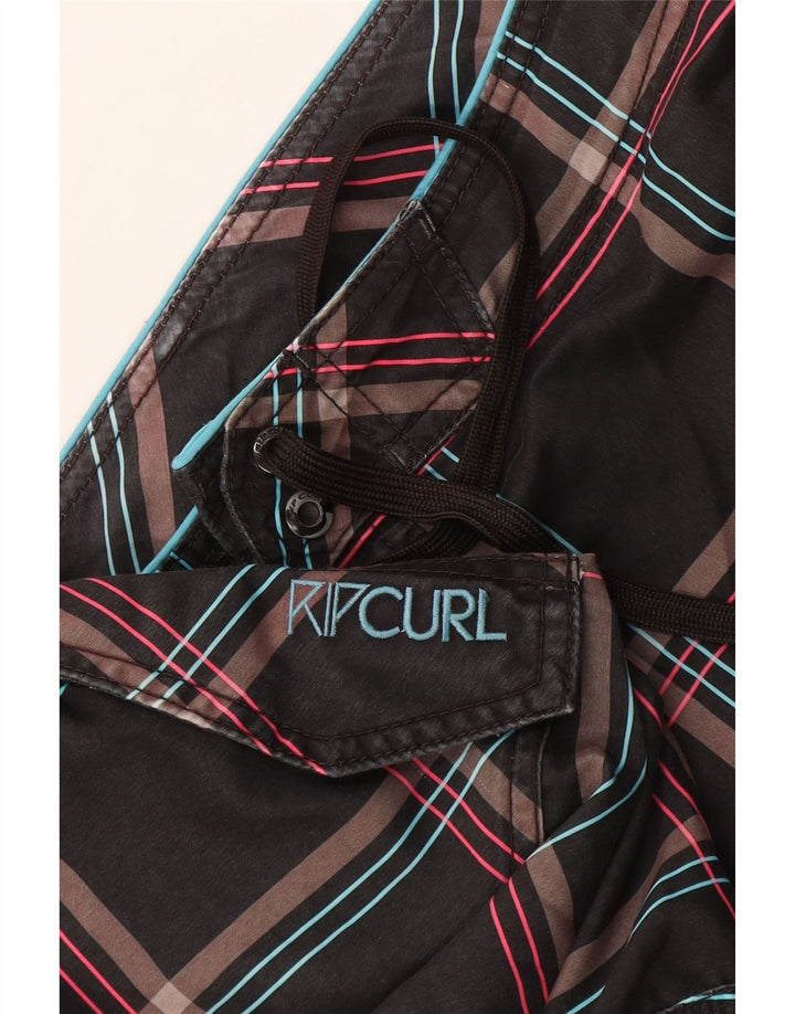 Pantaloni scurți de înot grafic pentru bărbați Rip Curl XL, gri check
