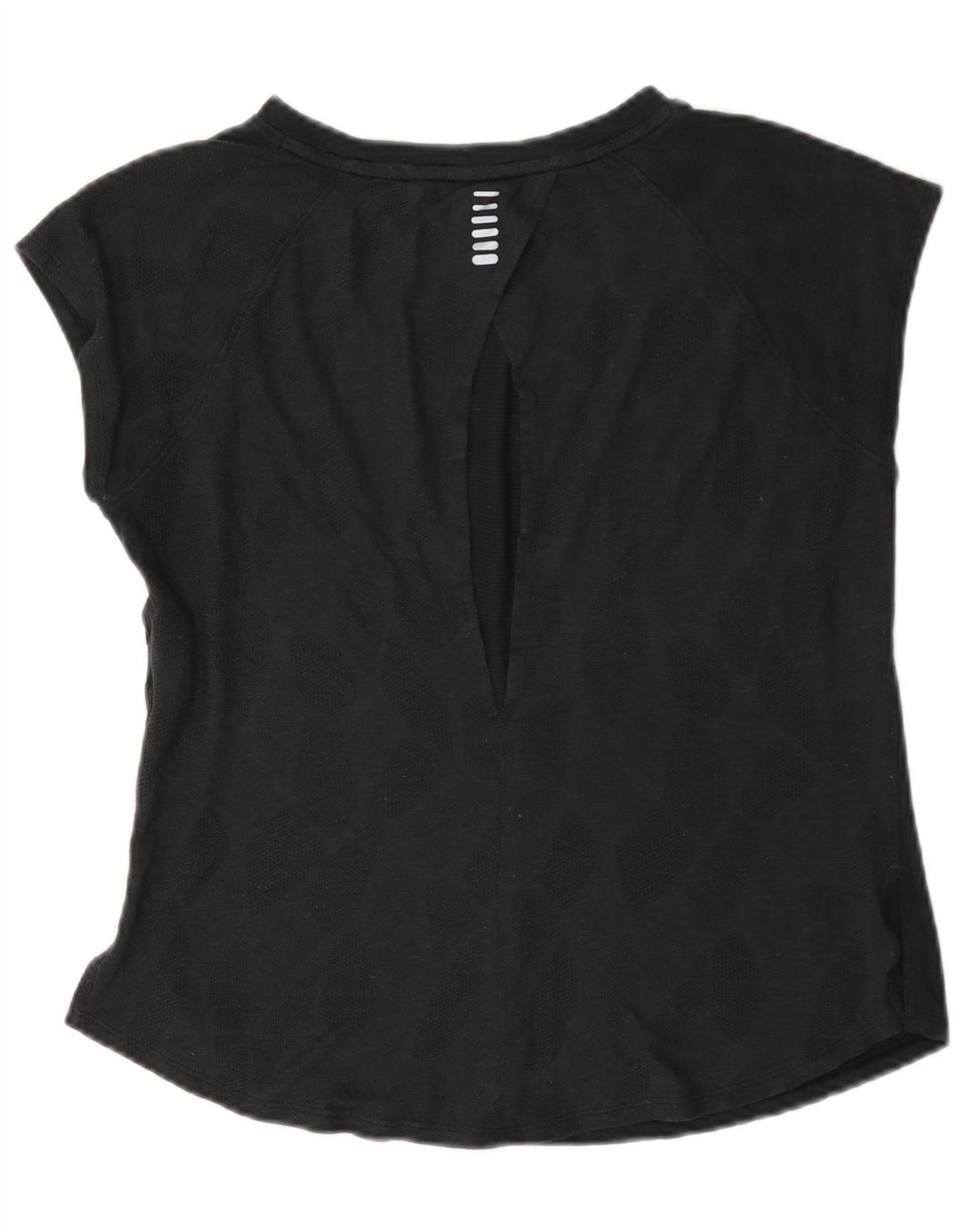 Tricou Under Armour pentru femei Top UK 14 Medium Gri Geometric Poliester